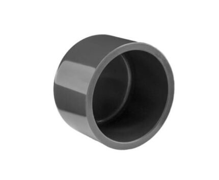 4" Plain PVC End Cap