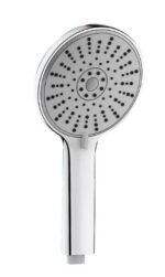 Silver Shower Head with 5-Speed Adjustable Pressurized