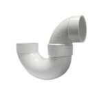 PVC DWV P Trap SW HXH, 4-Inch, White