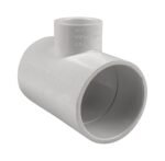 PVC Tee - 2" x 2" x 1" Slip - White
