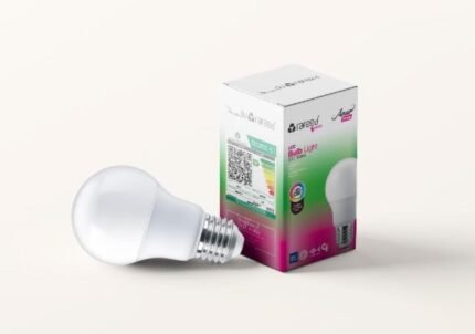 LED Bulb 9W, 3000K Warm Light, 50/60 Hz
