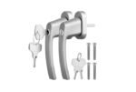 Aluminum window handle lock 13