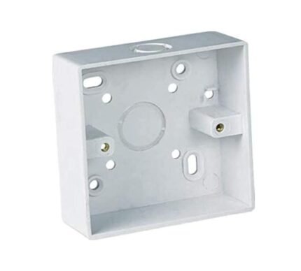 Pvc Box For Switch Or Socket - White
