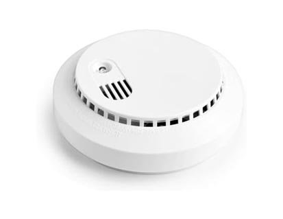 Smoke Detector With Battery Operated