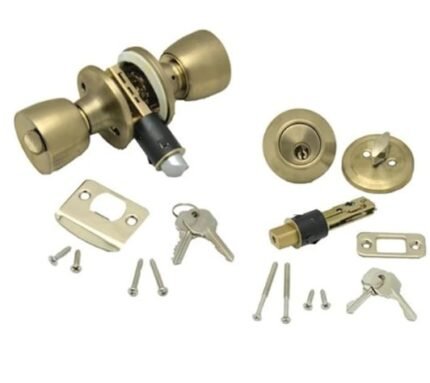 YALE Cylindrical Lockset | Durable & Secure Door Lock for Residential and Commercial Use